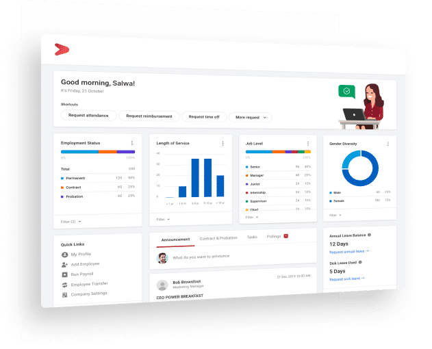 dashboard HR Talenta