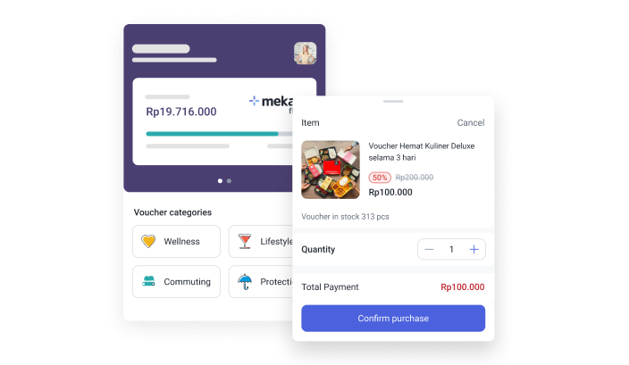produk software ERP flexible benefits Mekari Flex