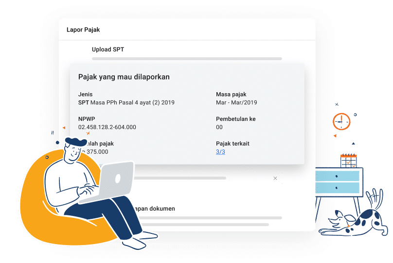 fitur lapor pajak dari aplikasi pajak online Klikpajak