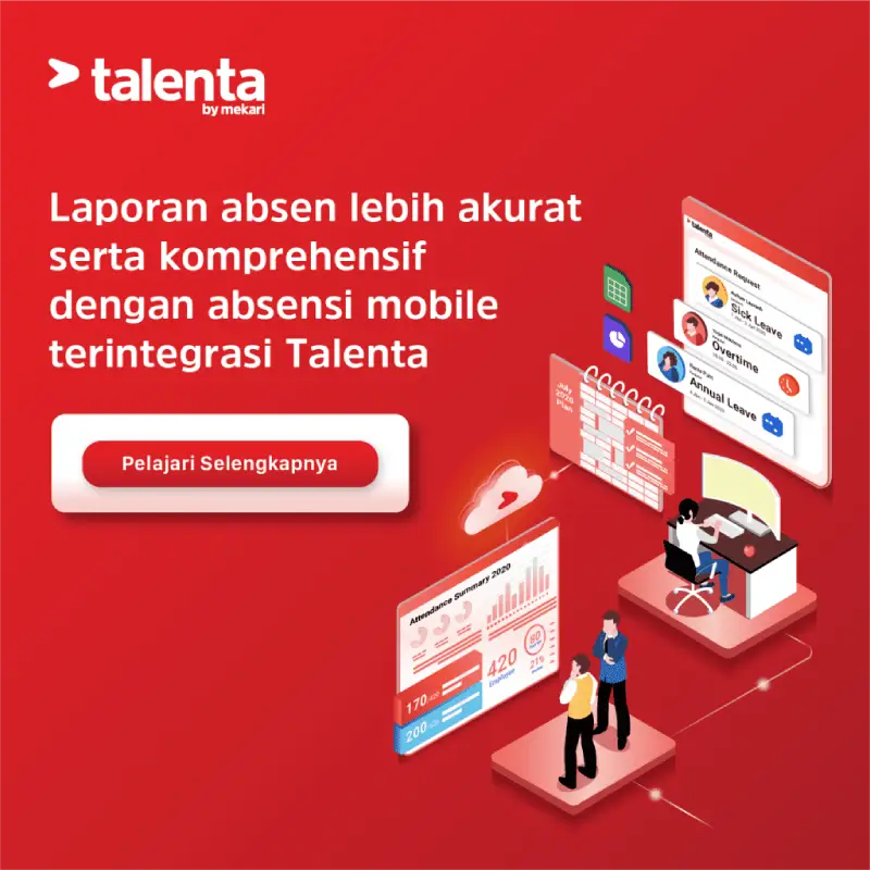 Talenta - CTA banner absensi