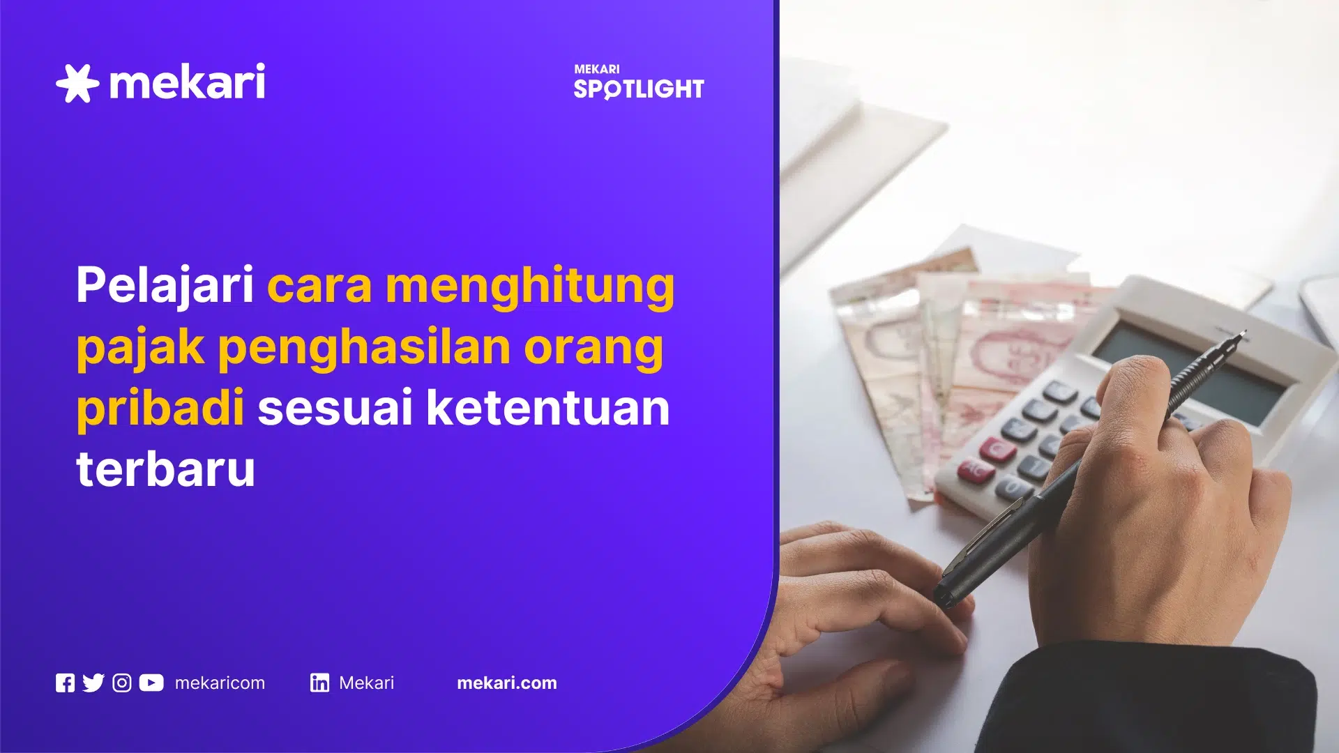 Ilustrasi cara menghitung pajak penghasilan pribadi oleh karyawan