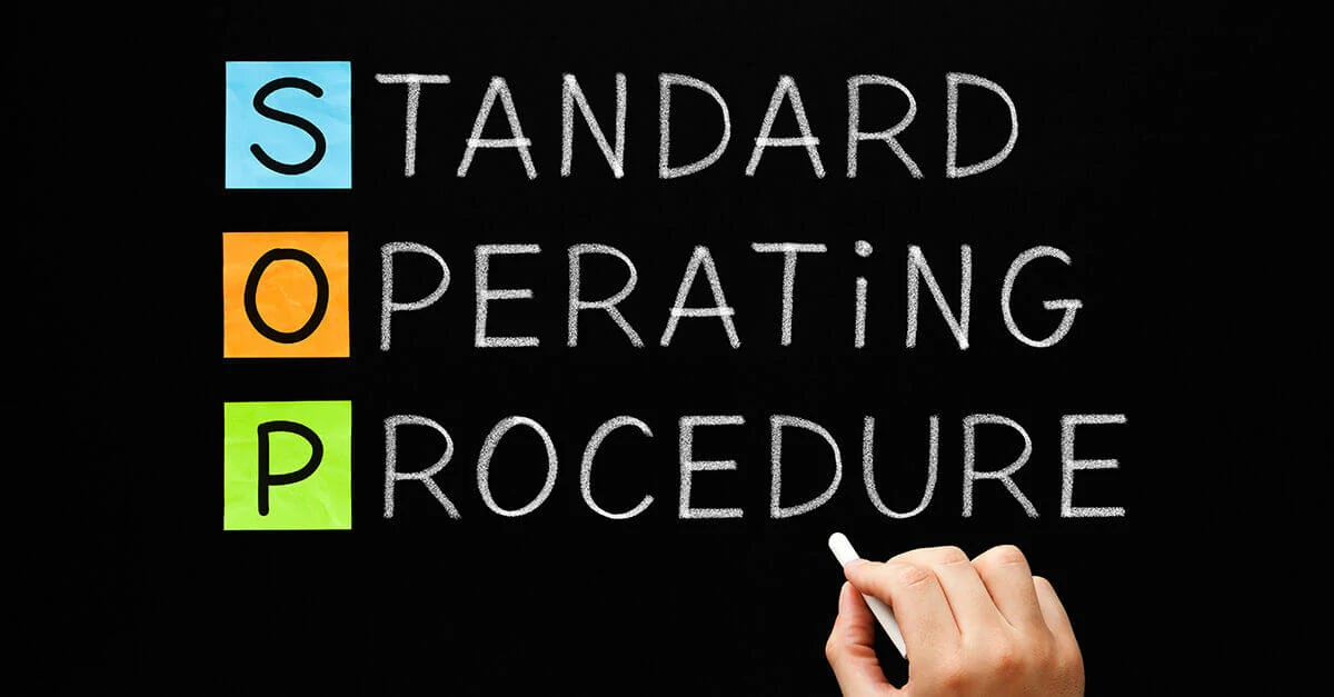 SOP standard operating precedure