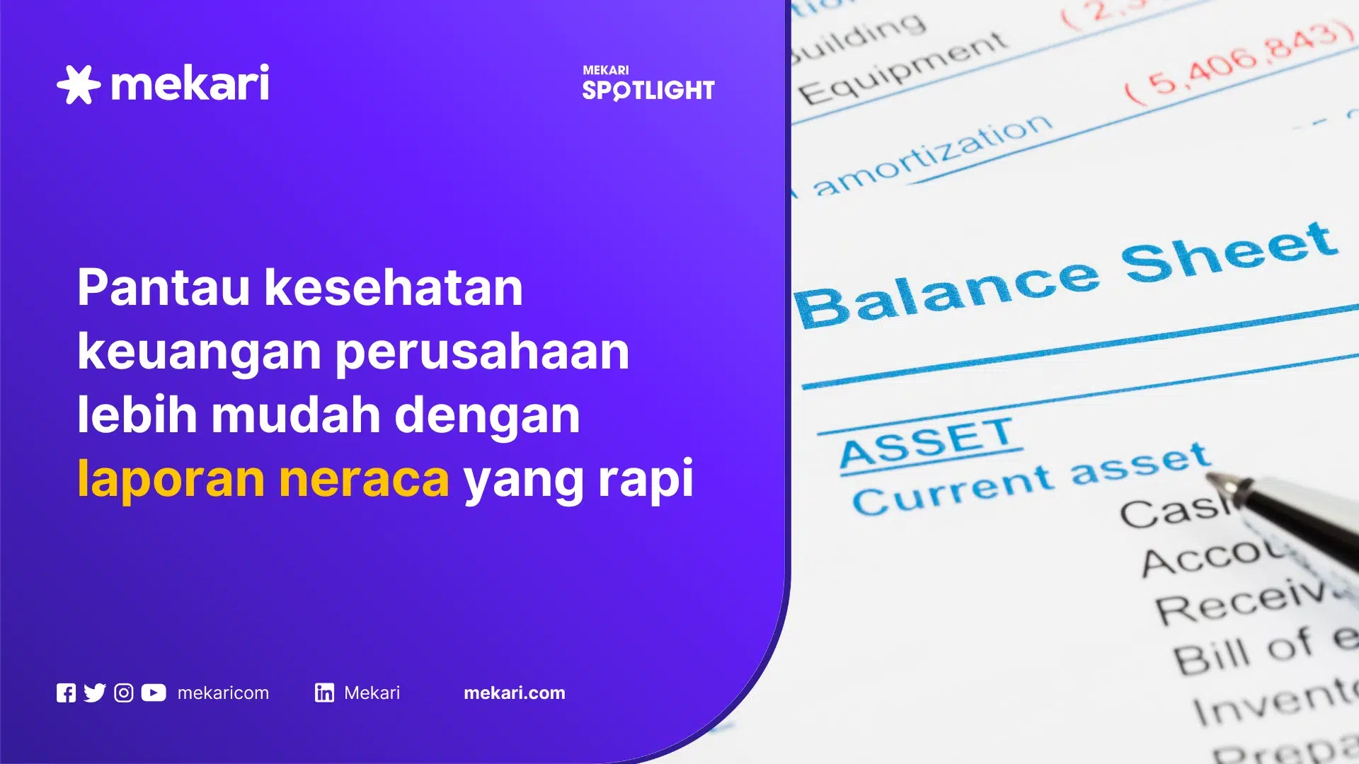 akuntan menghitung neraca untuk laporan keuangan