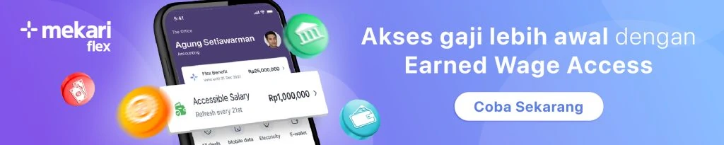 Earned Wage Access dari Mekari Flex