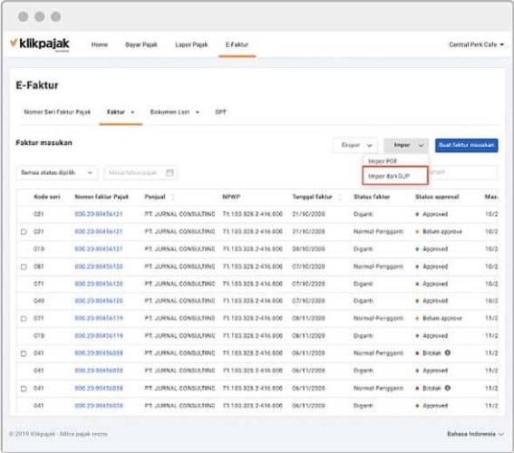 aplikasi efaktur pajak mitra resmi DJP