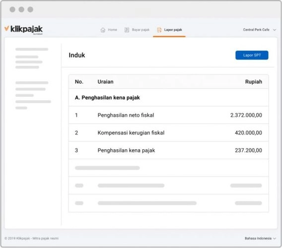 lapor pajak dengan efiling pajak online