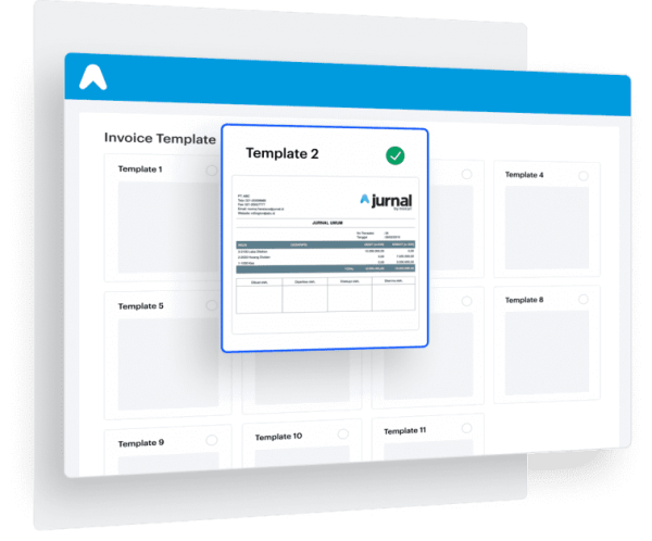 template invoice online Indonesia