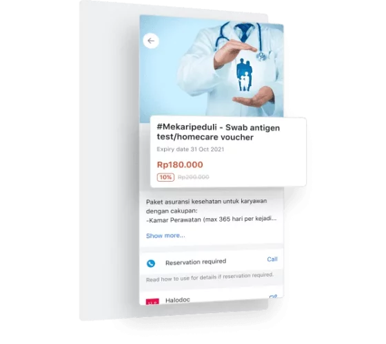 fitur asuransi kesehatan Mekari Talenta