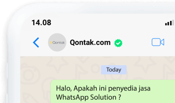 tanda akun resmi centang hijau di whatsapp