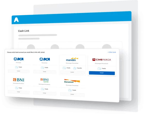 cashlink dengan berbagai bank di Indonesia