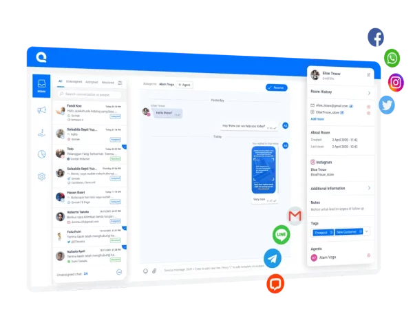 layanan helpdesk dan ticketing yang beroperasi 24 jam