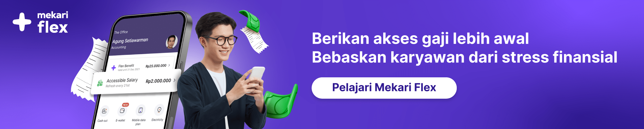 Berikan Akses Gaji Awal Karyawan Anda agar bebas dari Stress Finansial