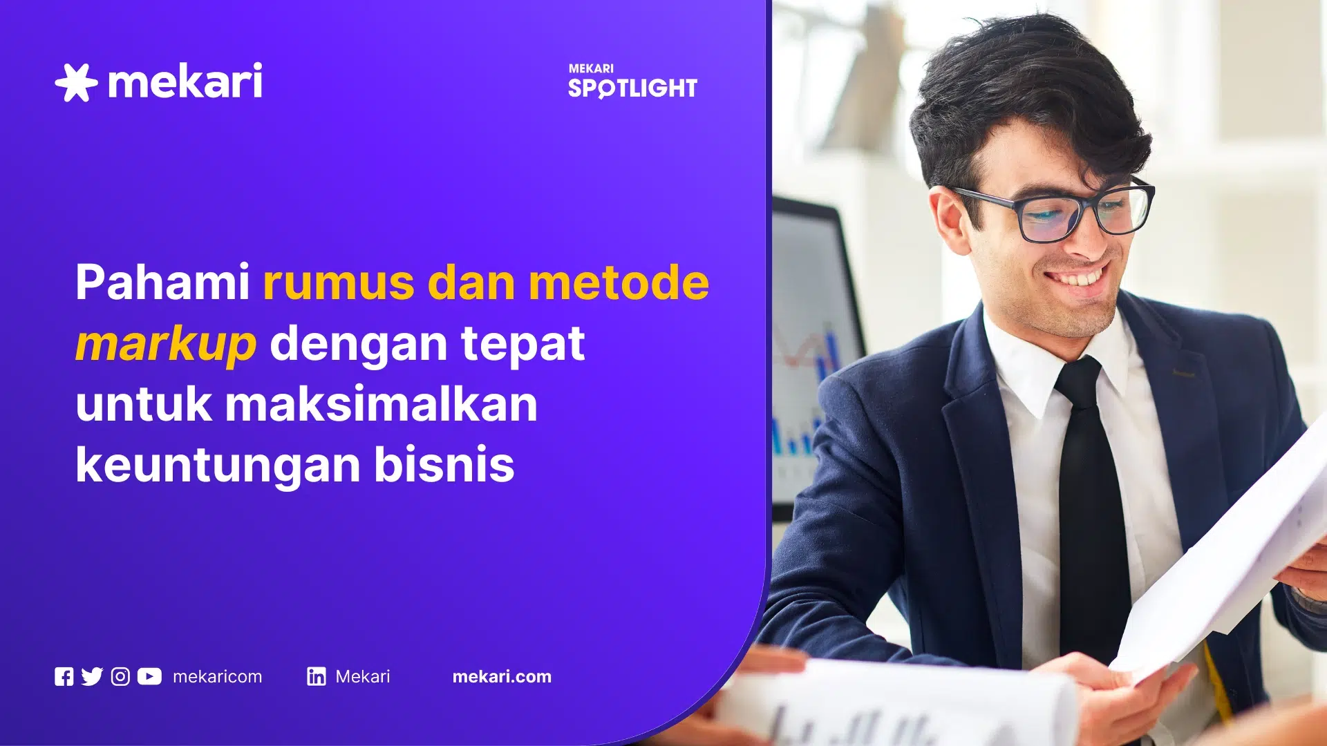 Akuntan menghitung markup produk untuk keuntungan yang lebih maksimal