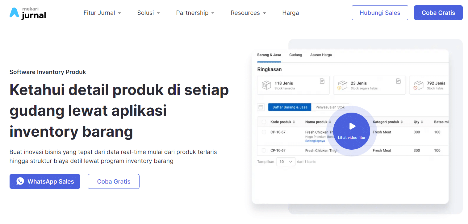 aplikasi stok barang jurnal