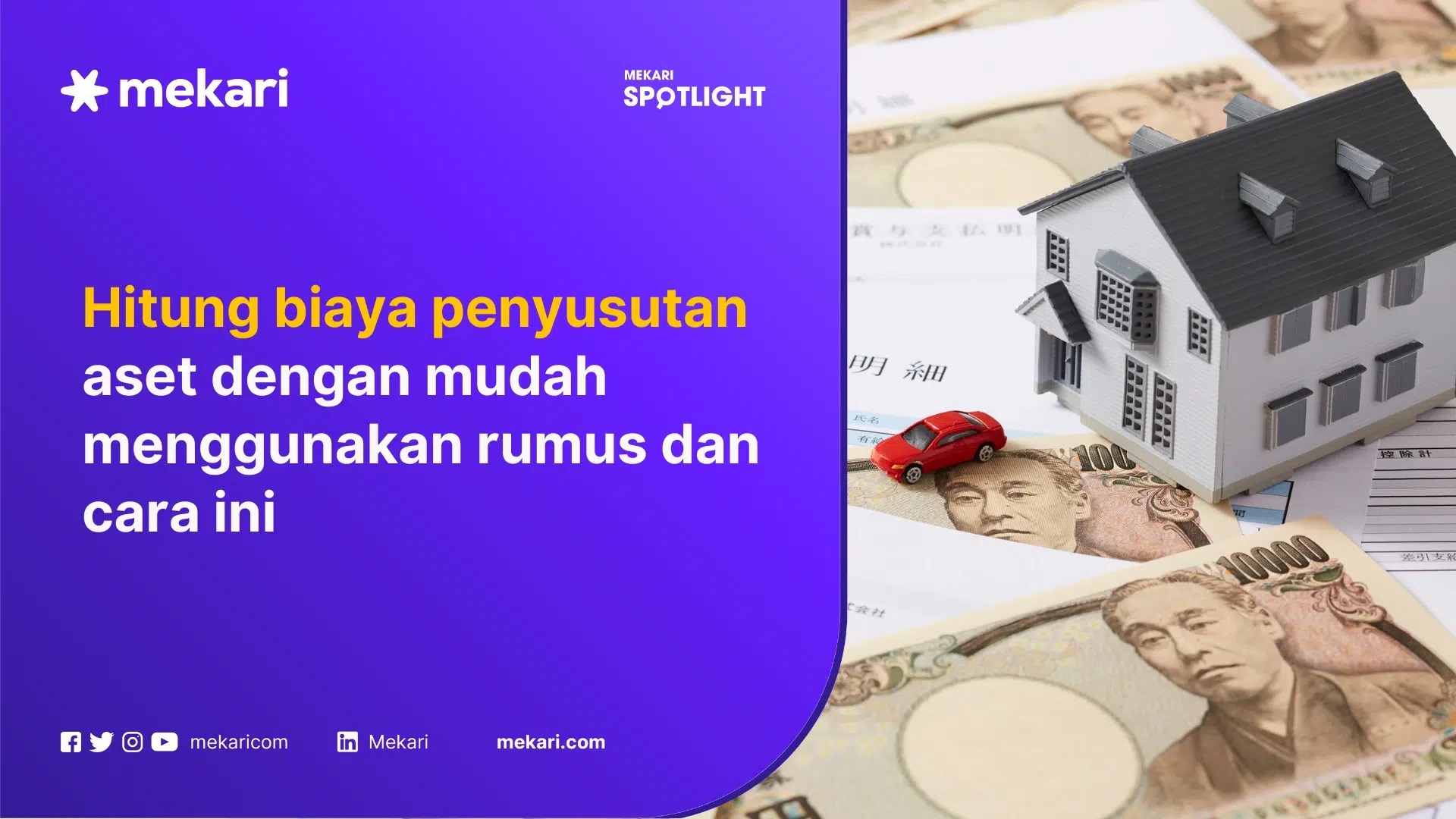 cara menghitung depresiasi aset