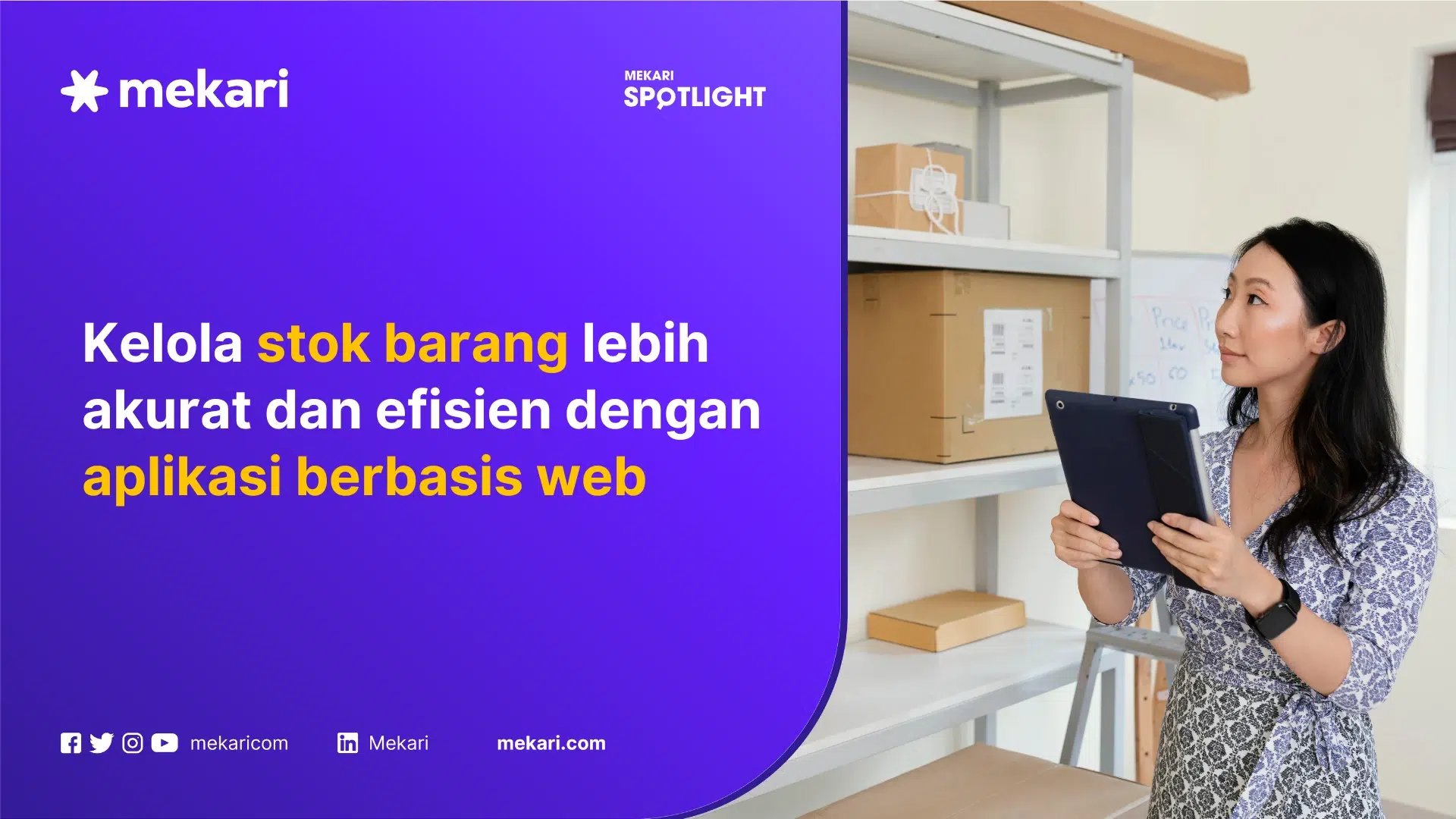 Contoh penggunaan aplikasi stok barang untuk mempermudah bisnis