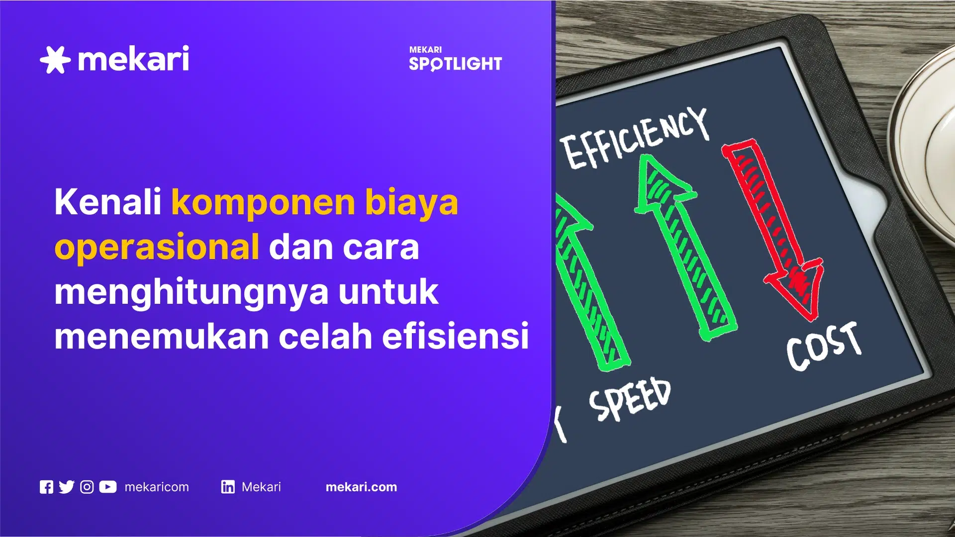 Komponen biaya operasional dan cara menghitungnya agar efisien