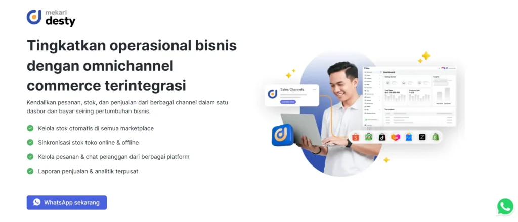 mekari desty omnichannel