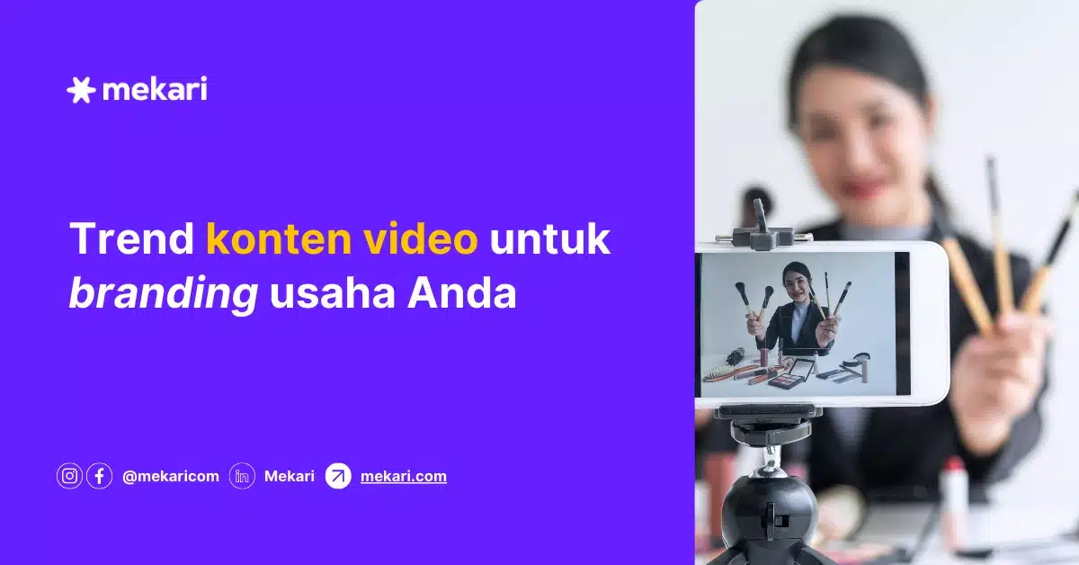 branding usaha dengan konten video