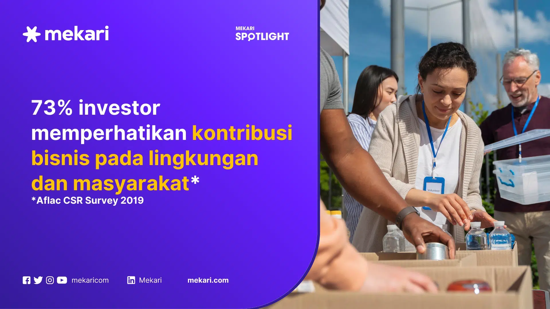 Contoh CSR perusahaan dalam bidang lingkungan