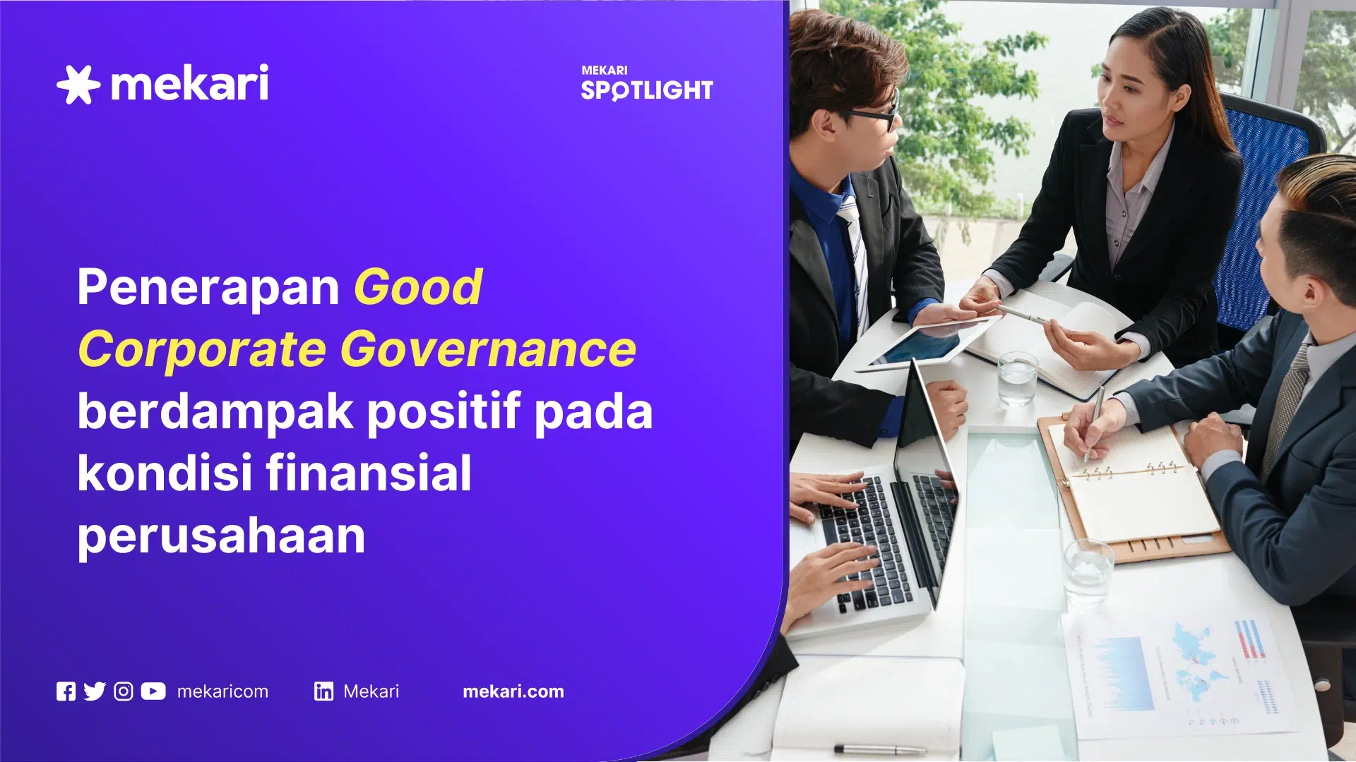 Contoh Good Corporate Governance yang dilaksanakan sesuai prinsipnya