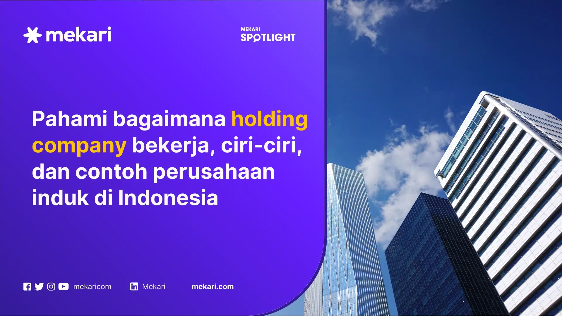 Contoh perusahaan holding di Indonesia