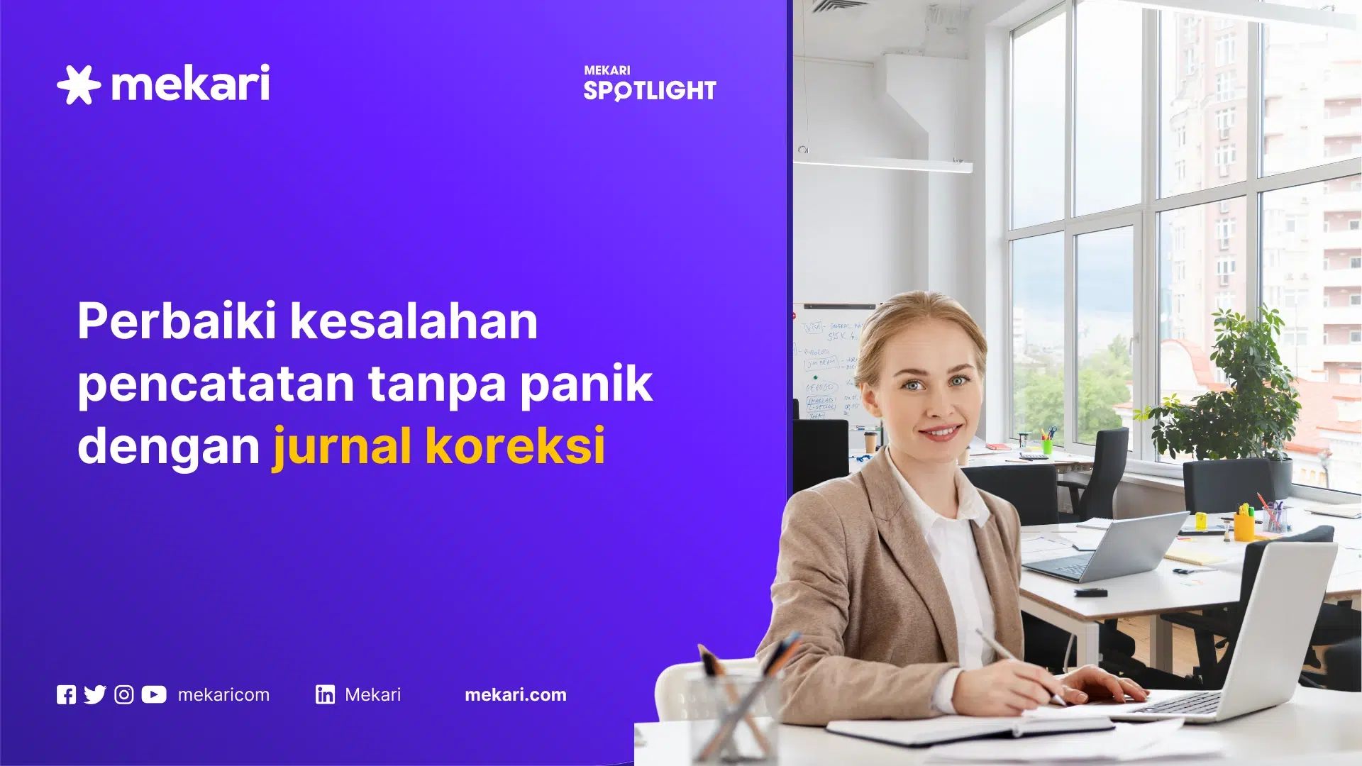 Cara pembuatan jurnal koreksi dan contohnya