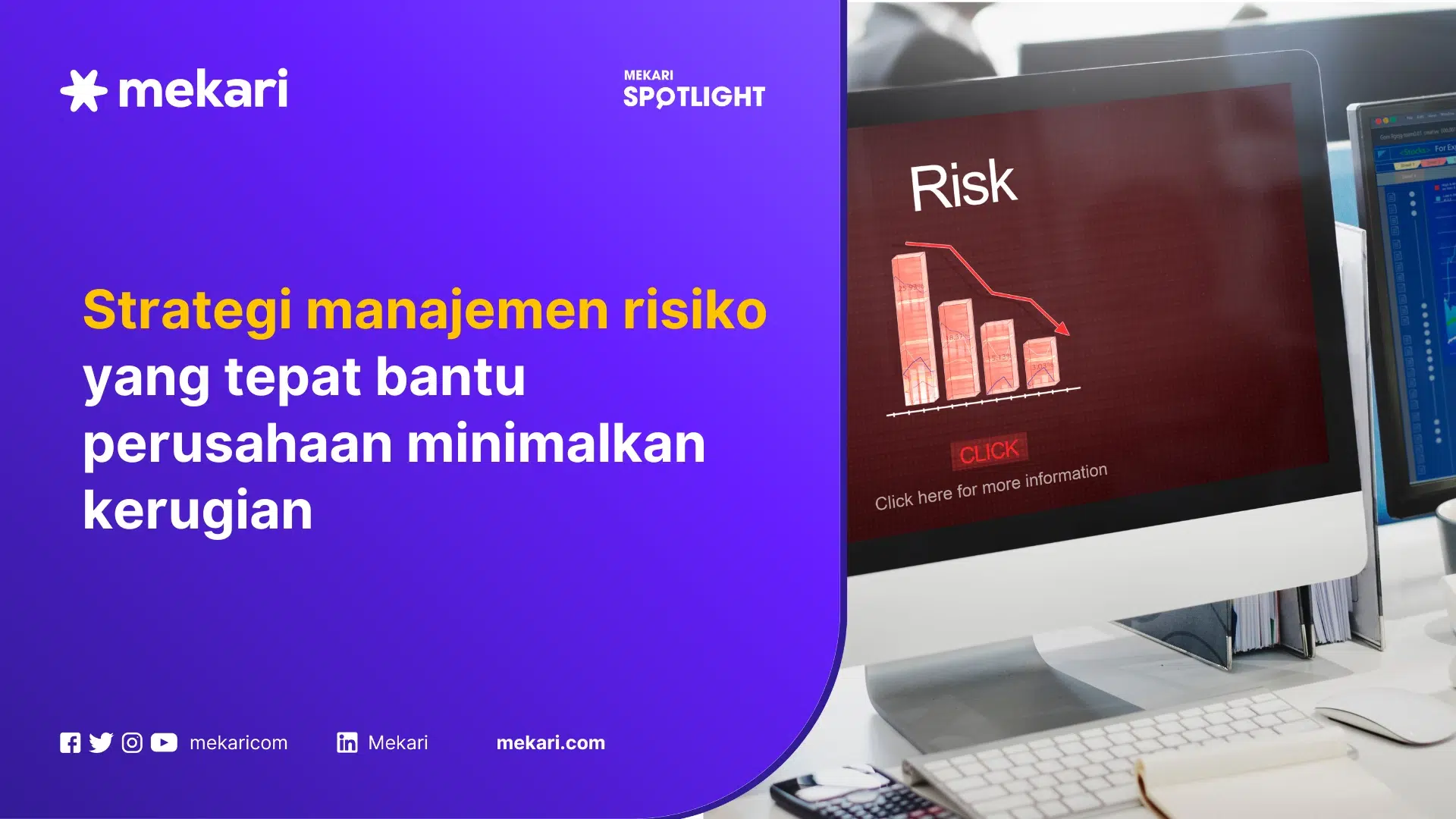 Penerapan Strategi Manajemen Risiko Perusahaan dengan bantuan aplikasi seperti Mekari Officeless