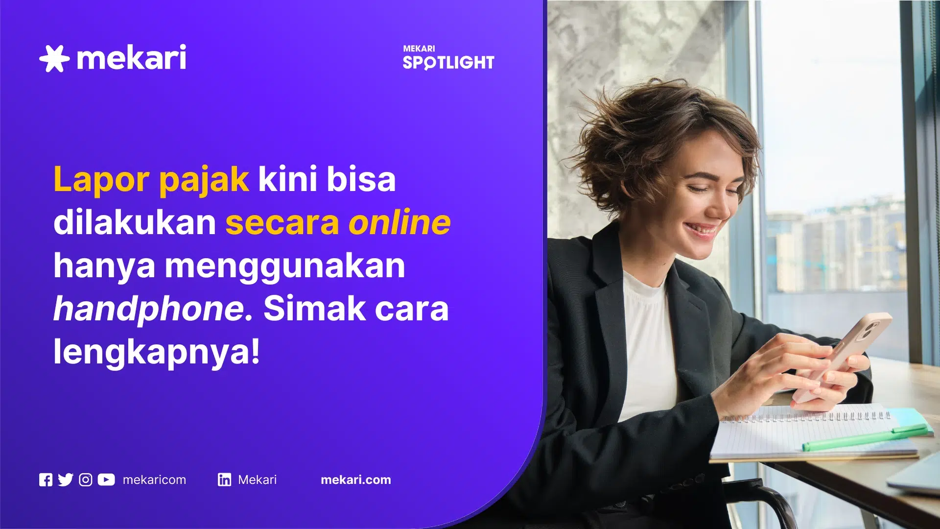 Karyawan yang pekerjaannya jadi lebih mudah karena mengetahui cara lapor spt tahunan online lewat hp