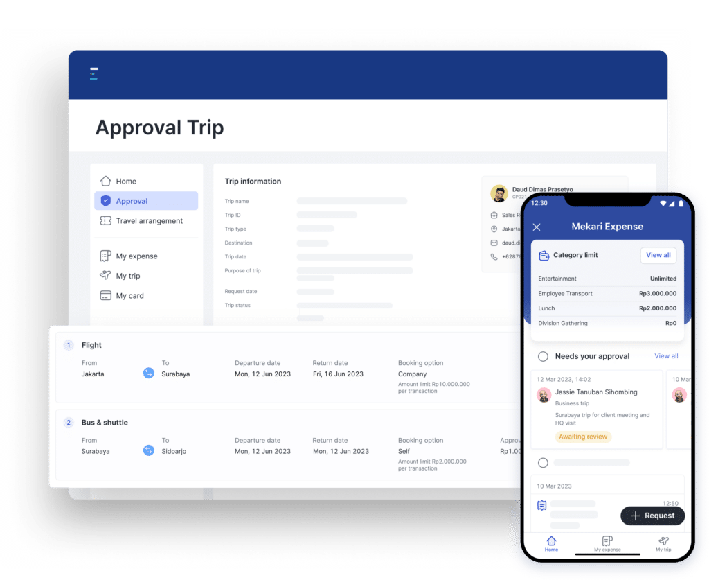 mekari expense spend management manajemen perjalanan dinas