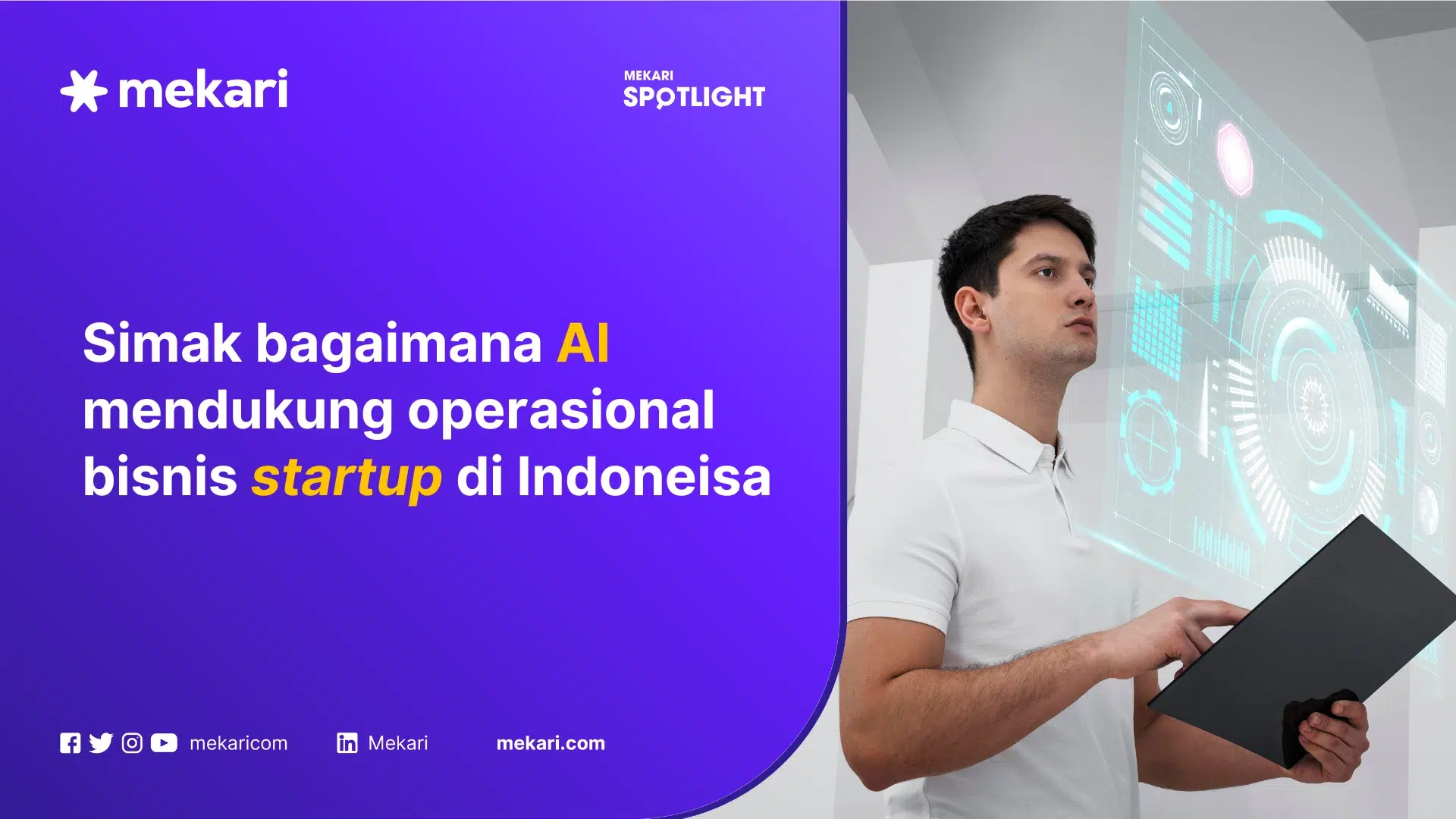 perusahaan startup di indonesia dengan dukungan integrasi AI