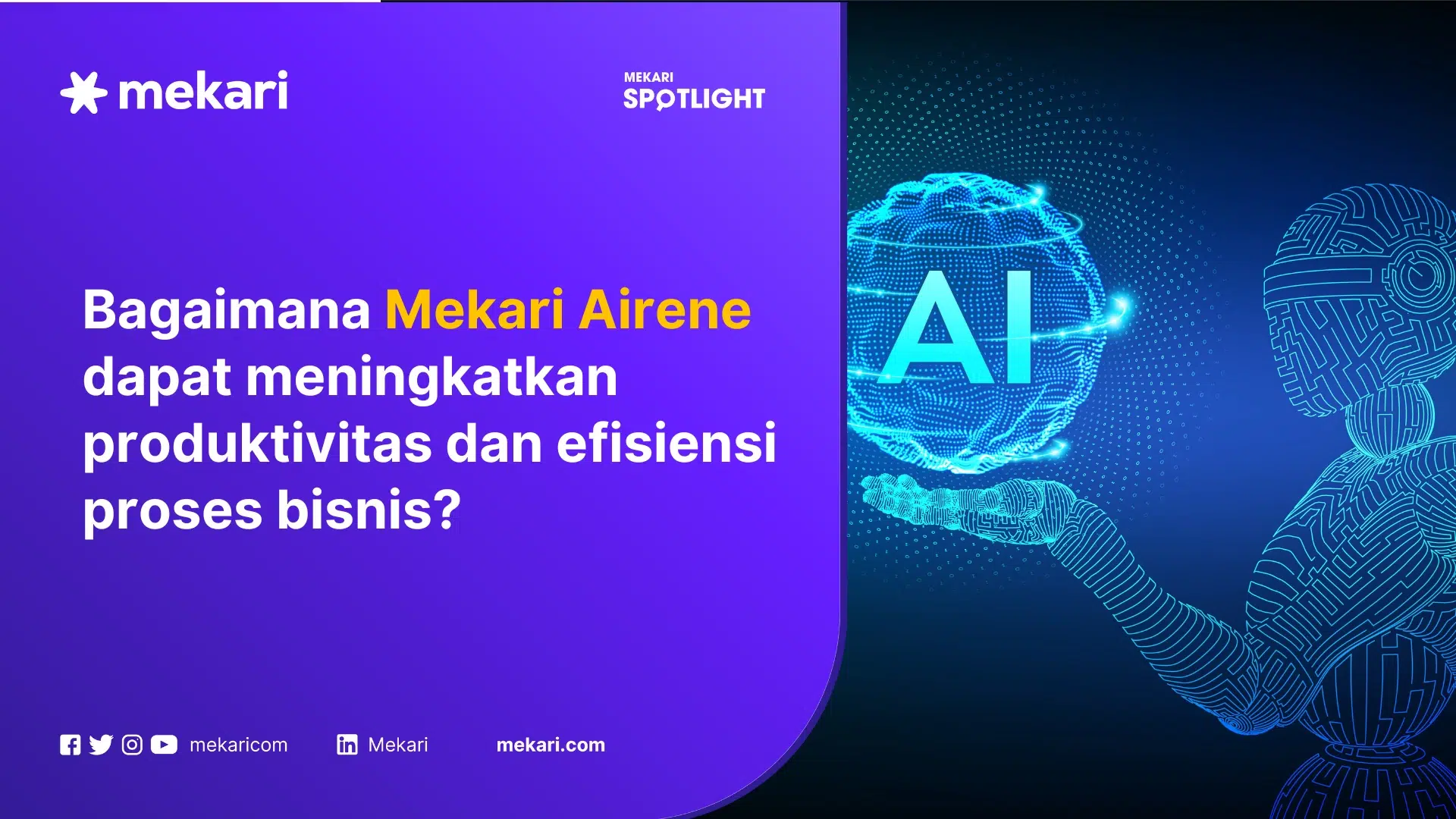 Integrasi Mekari Airene