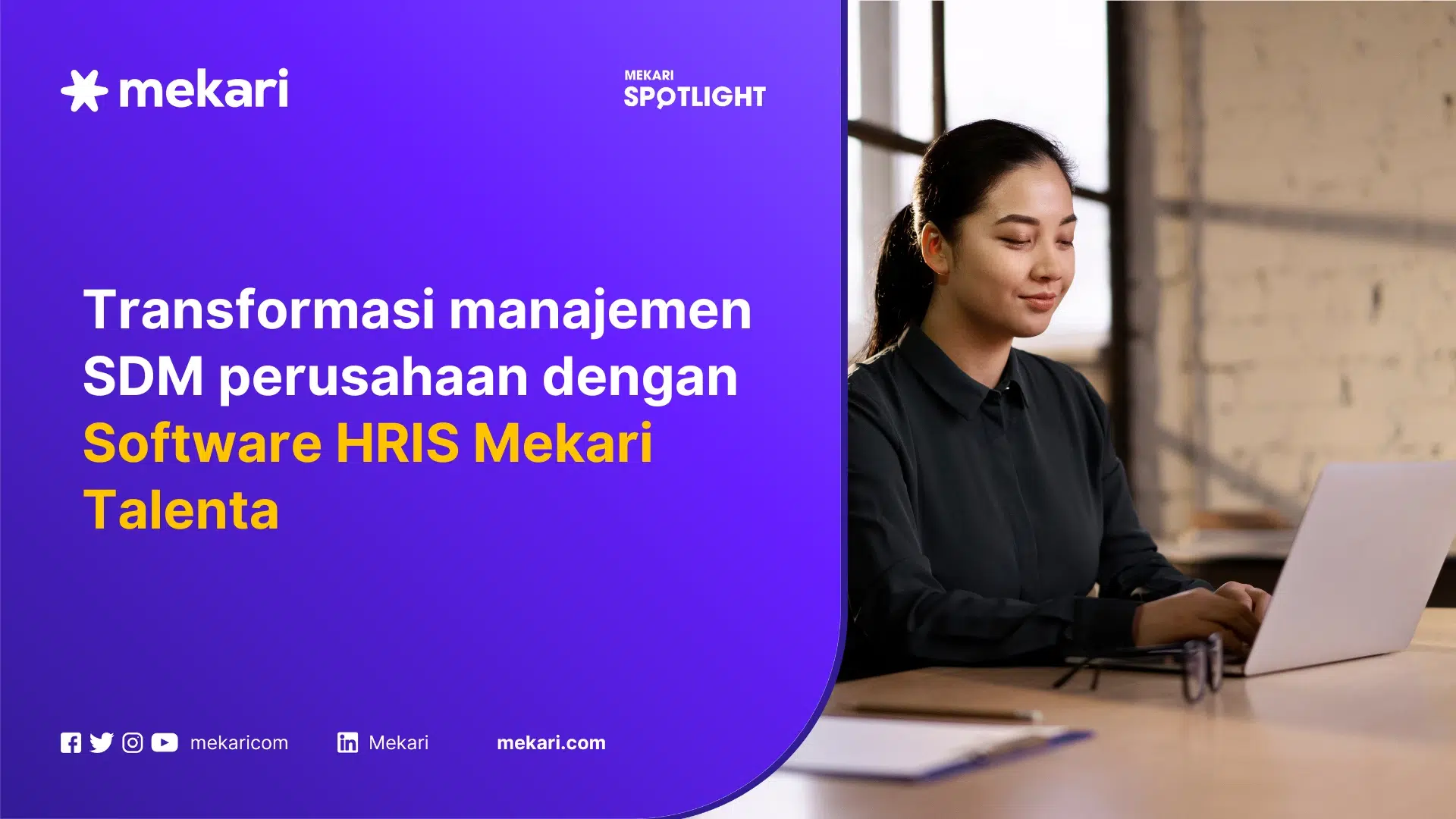 software HRIS mekari talenta