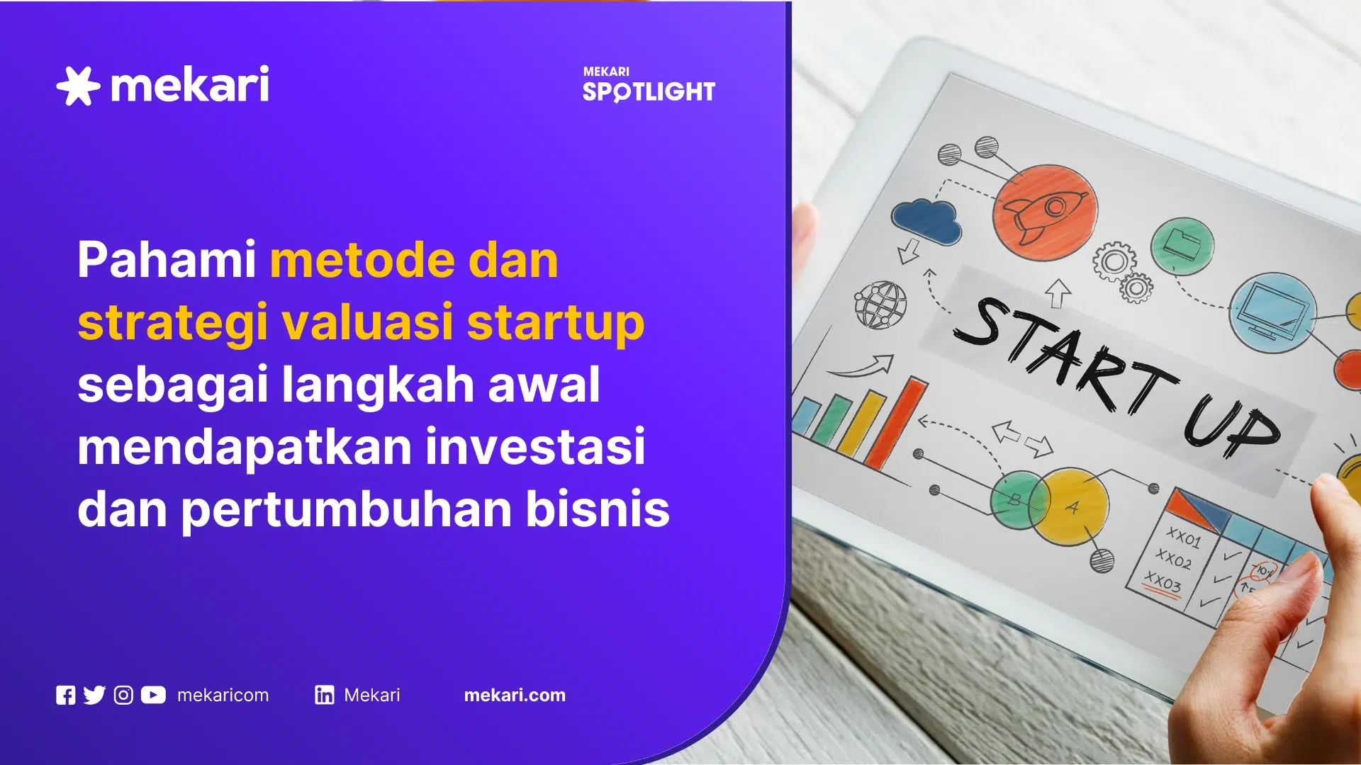 Pentingnya memahami metode dan cara meningkatkan valuasi startup untuk mendapatkan investor dan mengembangkan skala bisnis
