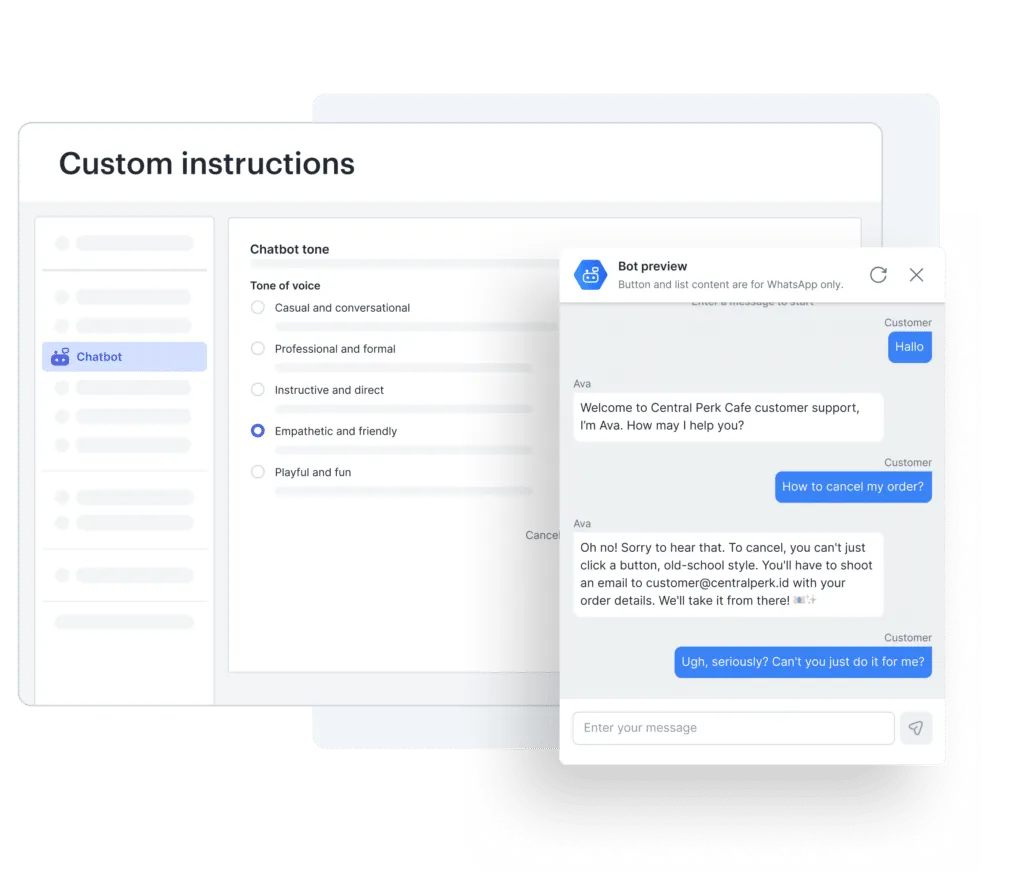 Chatbot AI Mekari Qontak