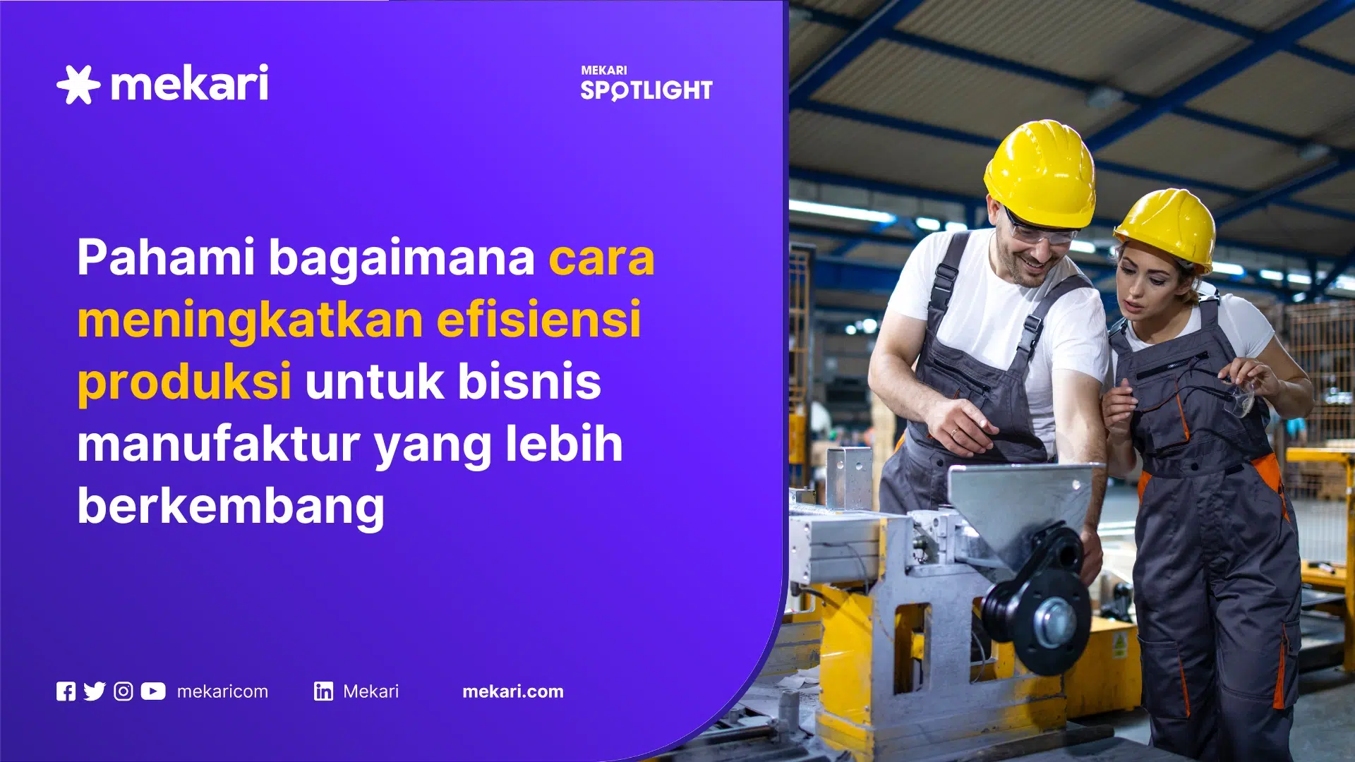 Cara meningkatkan efisiensi produksi
