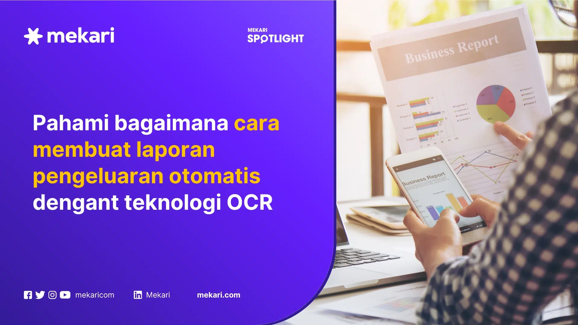 Cara expense reporting otomatis dengan OCR