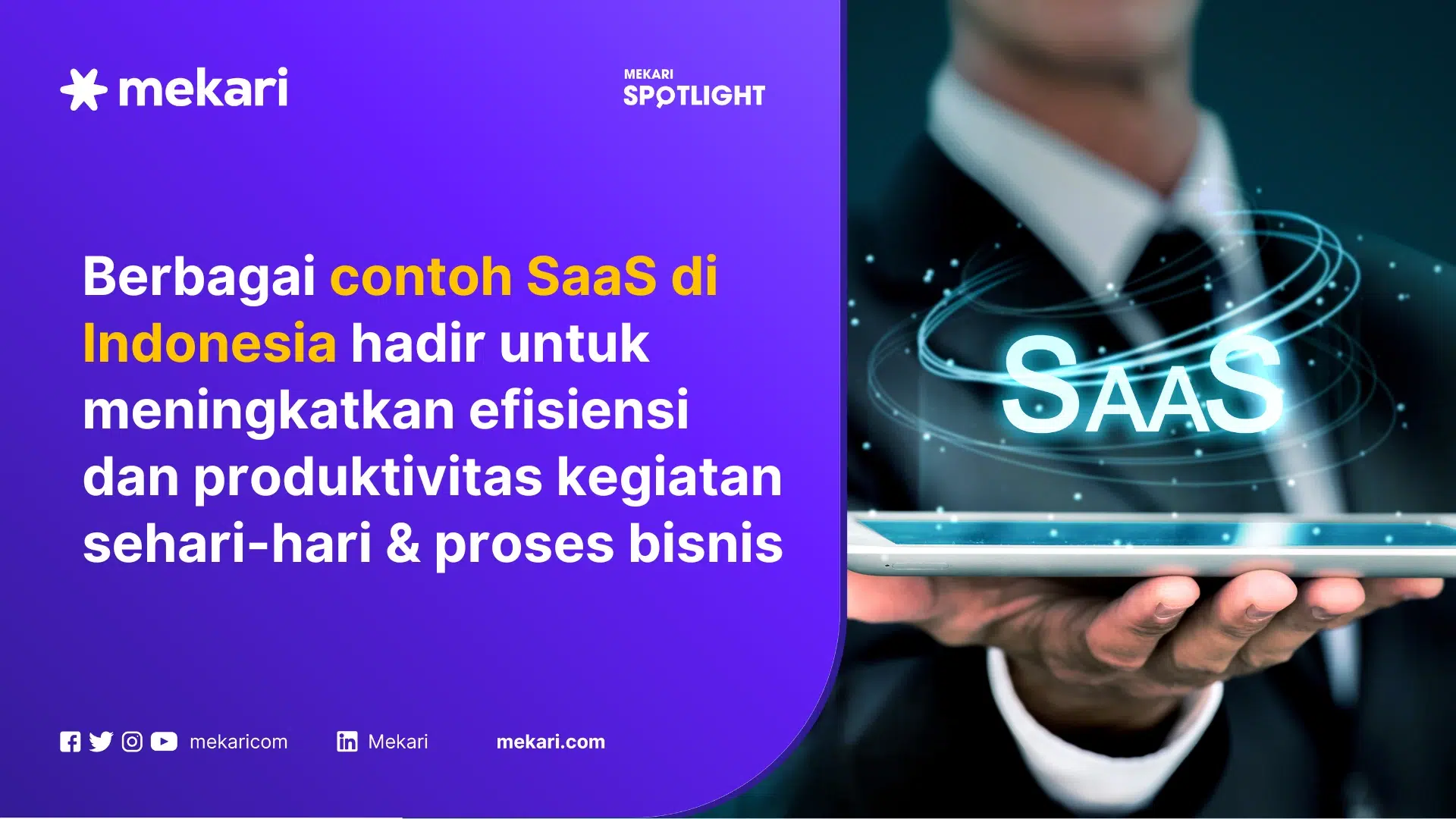 Contoh SaaS di Indonesia