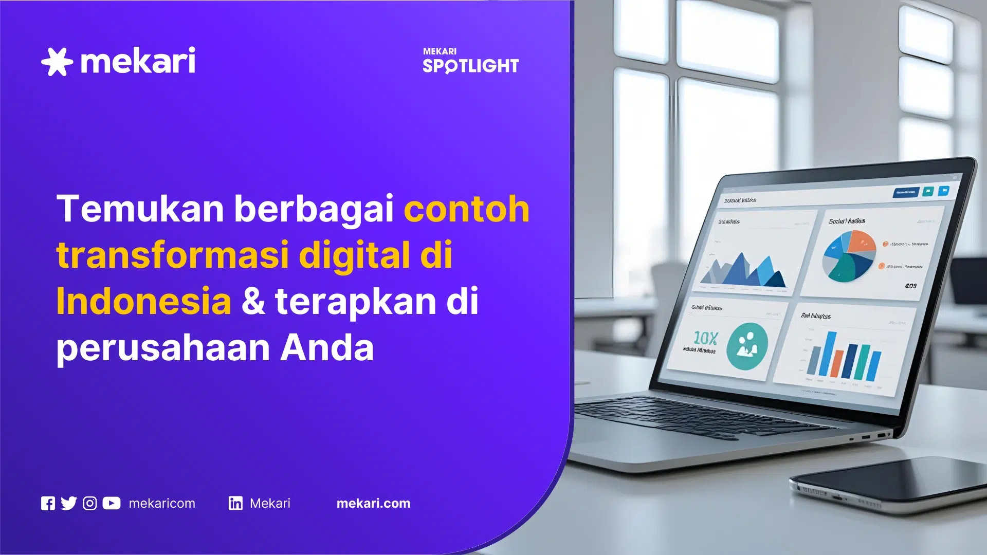 Contoh transformasi digital di Indonesia: Penggunaan ERP dan software bisnis