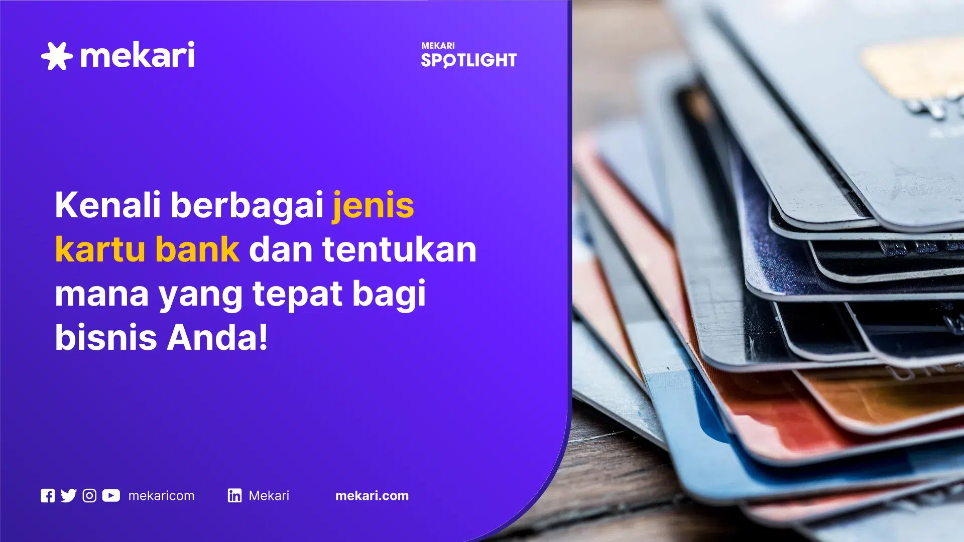jenis jenis kartu bank