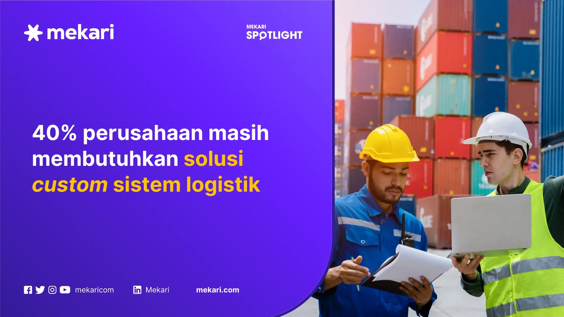 sistem logistik custom