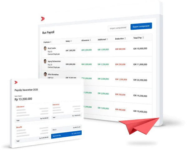 Easy and efficient payroll and HR management with Mekari Talenta