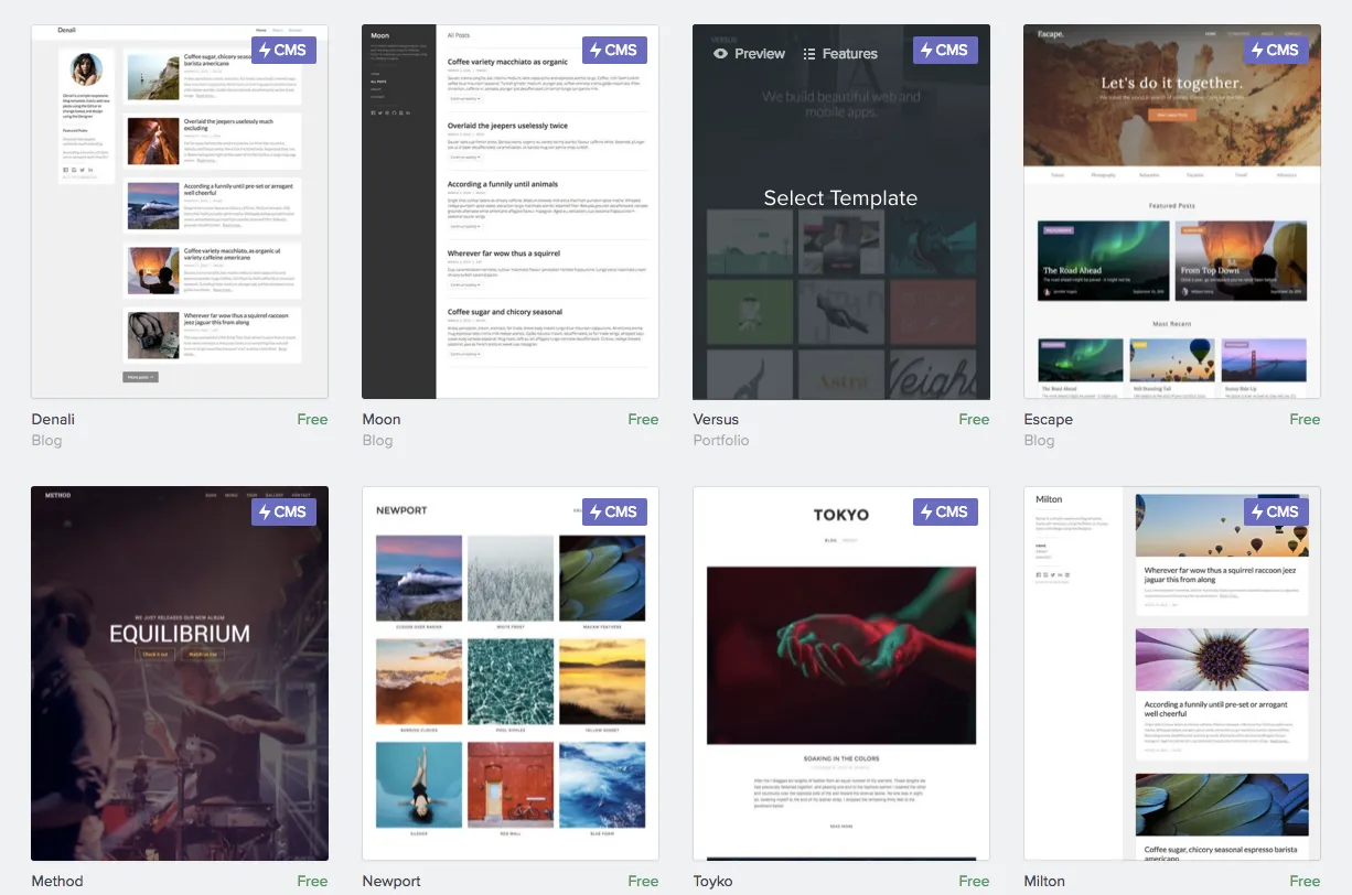 webflow website builder