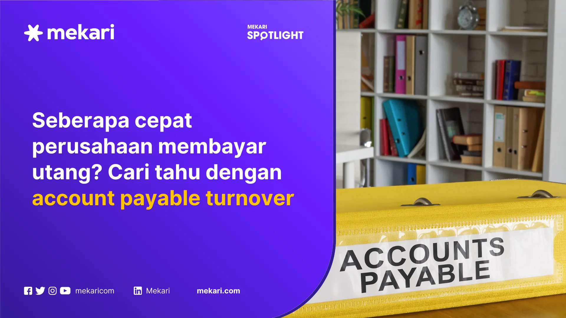 account payable turnover