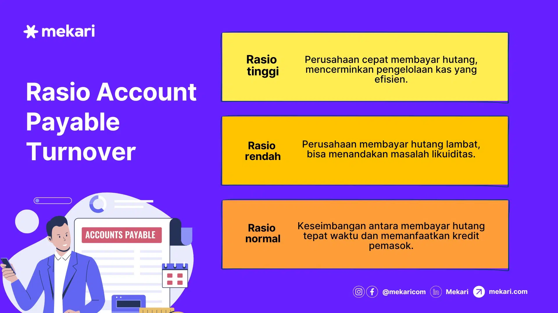 rasio account payable turnover