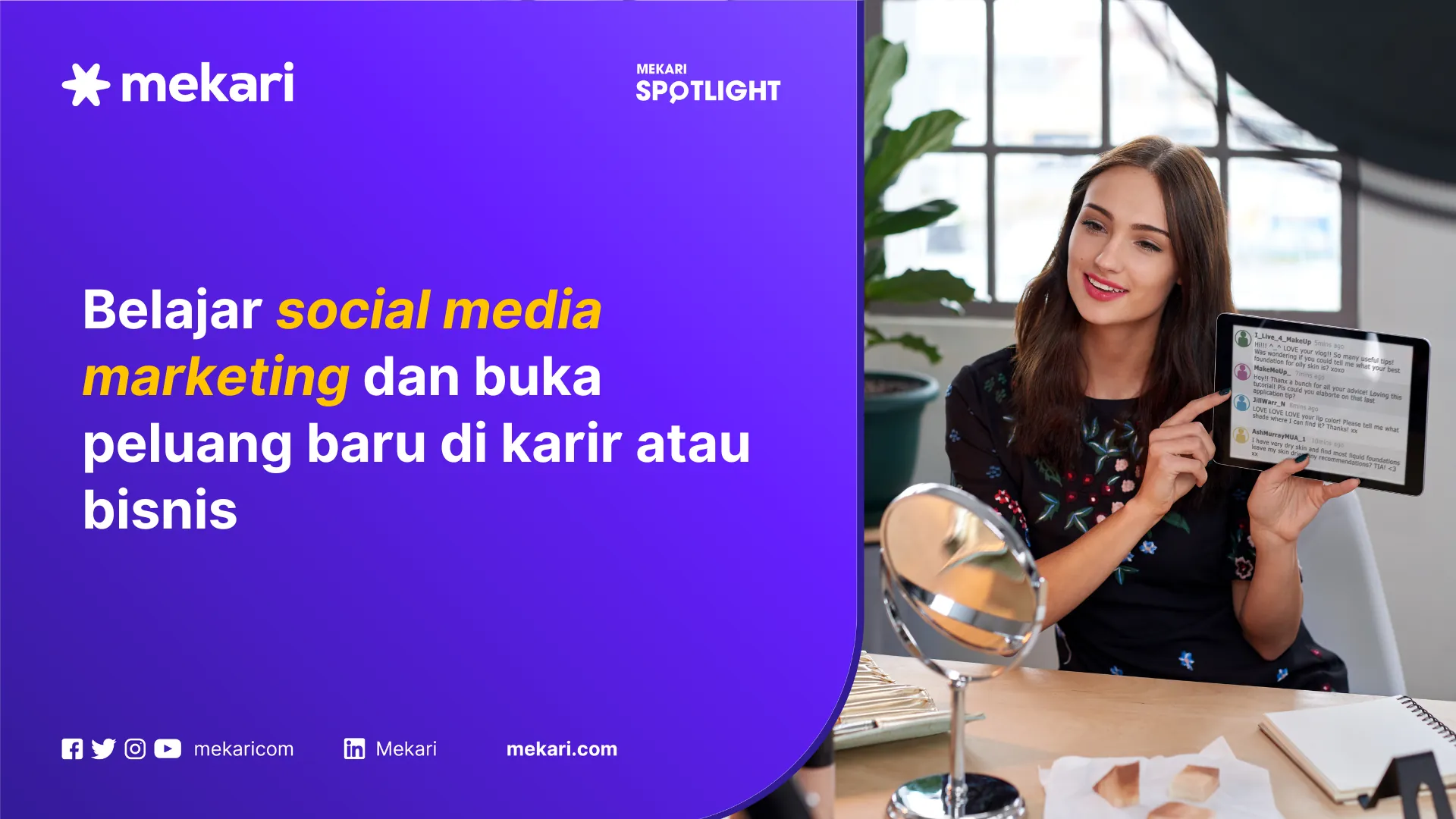 belajar social media marketing