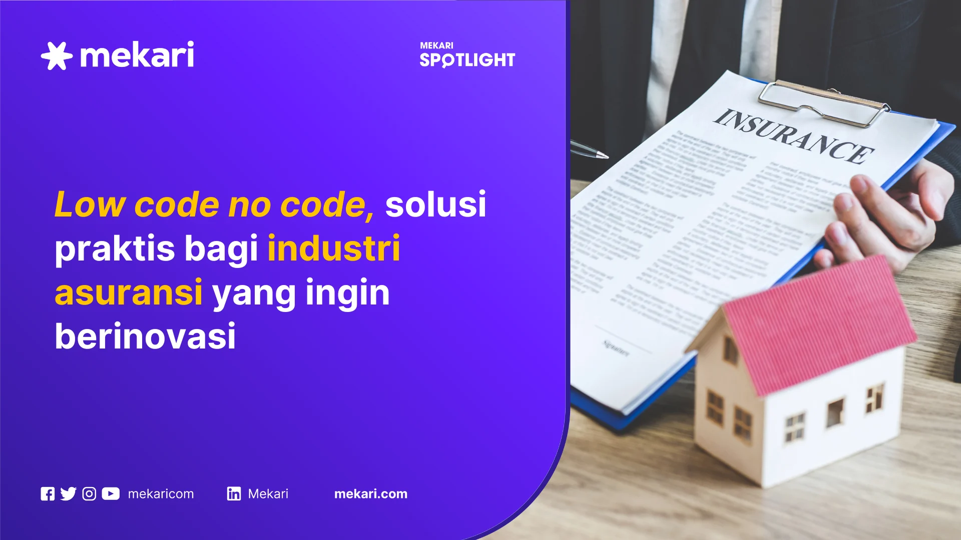 no code insurance platform