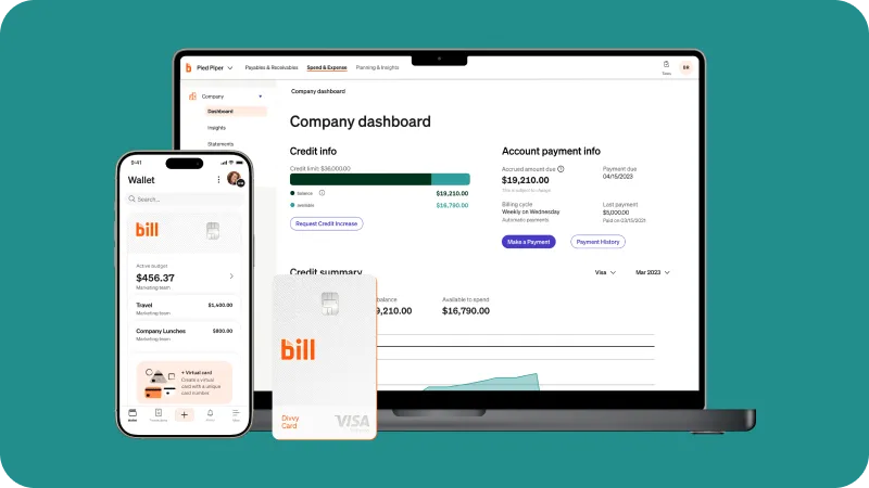 bill com expense management