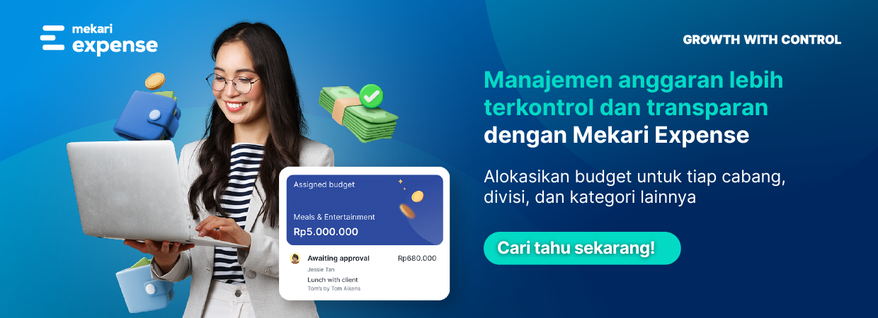 Kelola budgeting perusahaan lebih mudah dengan Mekari Expense