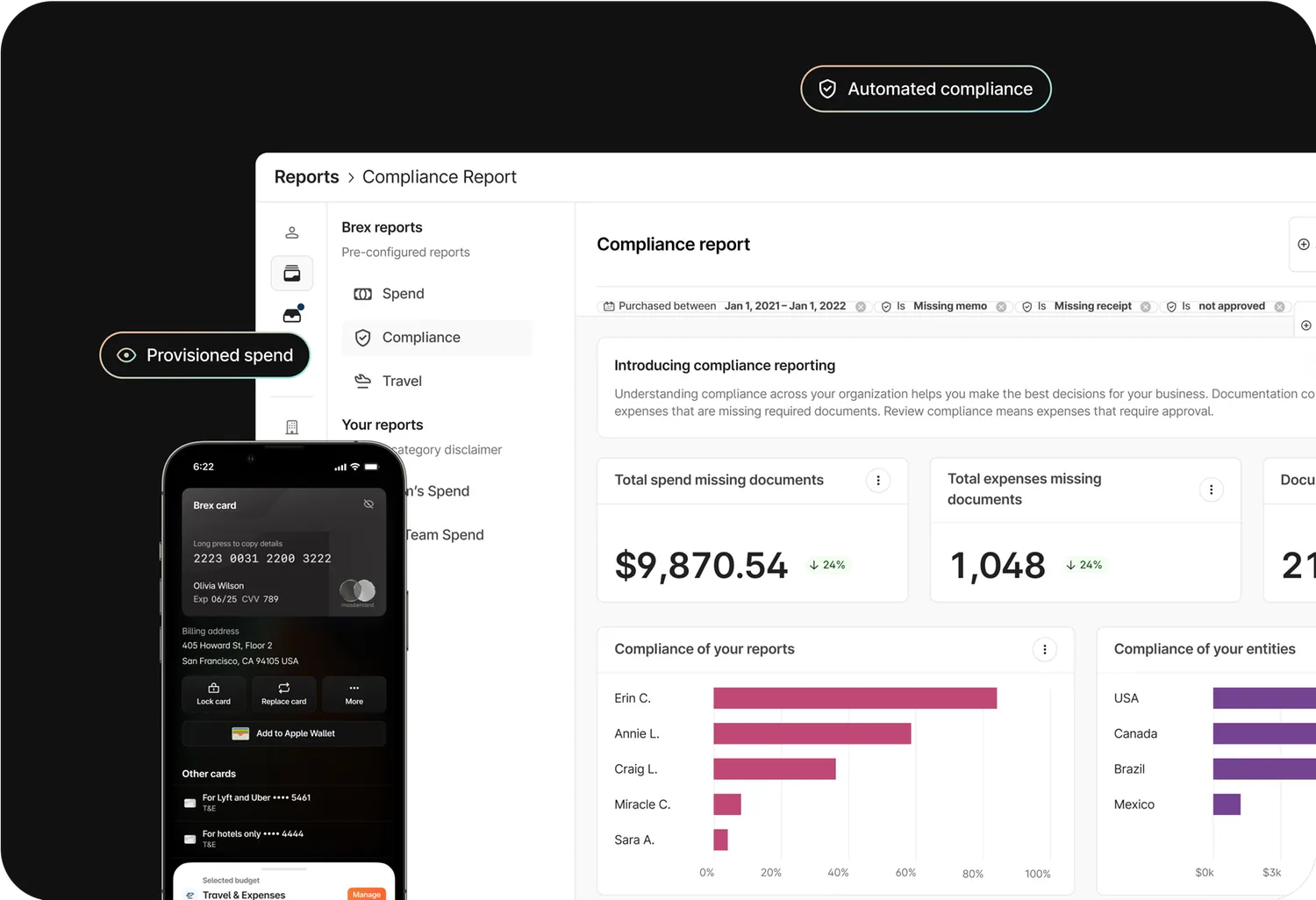 brex expense management